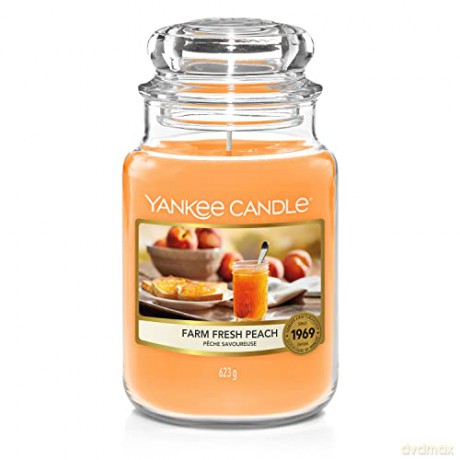 Yankee Candle Aromatic candle Classic large Farm Fresh Peach 623 g