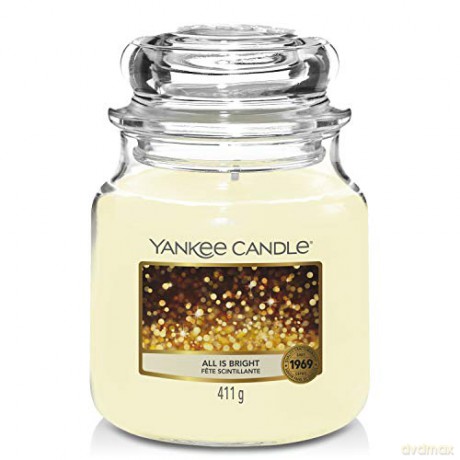 Yankee Candle Aromatic Candle Classic Medium All Is Bright 411 g