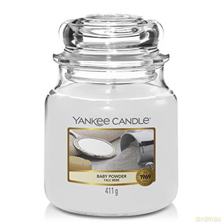 Yankee Candle Aromatic Candle Classic Medium Baby Powder 411 g