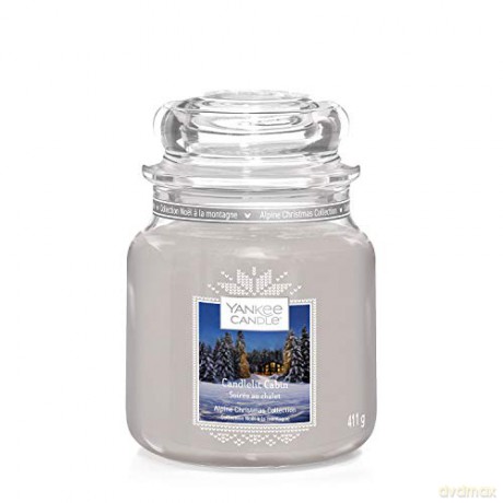 Yankee Candle Aromatic candle Classic medium Candlelit Cabin 411 g