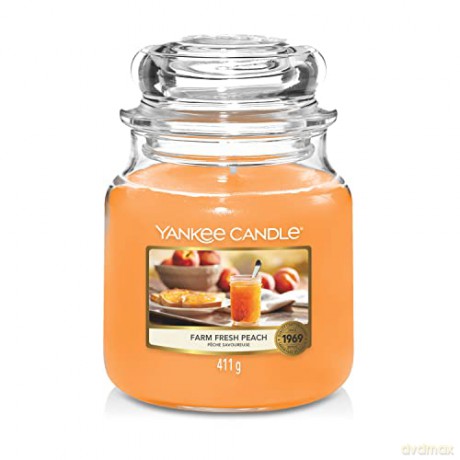 Yankee Candle Aromatic candle Classic medium Farm Fresh Peach 411 g