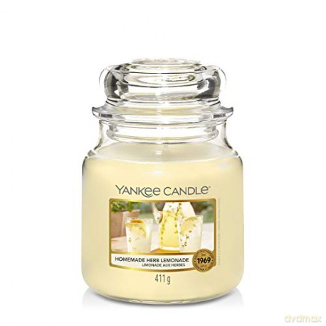 Yankee Candle Aromatic Candle Classic Medium Homemade Herb Lemonade 411 g