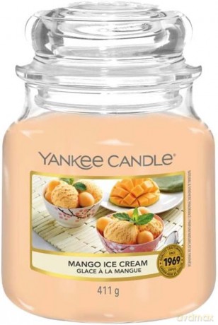 Yankee Candle Aromatic candle Classic medium Mango Ice Cream 411 g