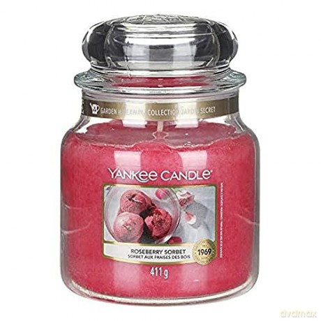 Yankee Candle Aromatic candle Classic medium Roseberry Sorbet 411 g