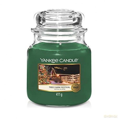 Yankee Candle Aromatic candle Classic medium Tree Farm Festival 411 g
