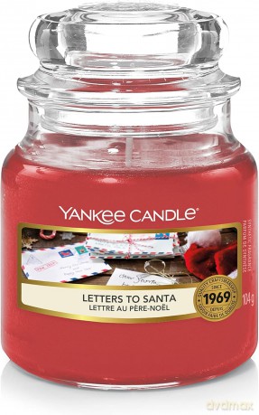Yankee Candle Aromatic candle Classic small Letters to Santa 104 g