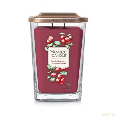 Yankee Candle Aromatic candle large square Candied Cranberry 552 g
