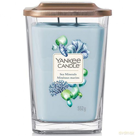 Yankee Candle Aromatic candle large square Sea Mineral with 552 g