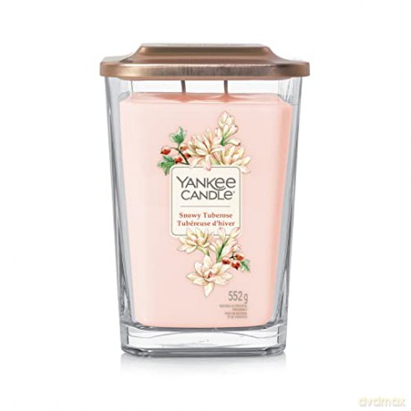Yankee Candle Aromatic candle large square Snowy Tuberose 552 g