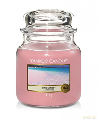 Yankee Candle Aromatic Candle Medium Pink Sands 411 g