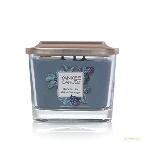 Yankee Candle Aromatic Candle Medium Square Dark Berries 347 g
