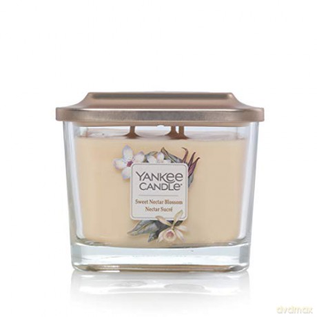Yankee Candle Aromatic Candle Medium Square Sweet Nectar Blossom 347 g