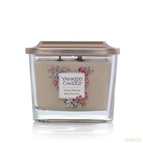 Yankee Candle Aromatic candle medium square Velvet Woods 347 g