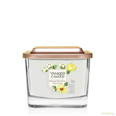 Yankee Candle Aromatic candle small square Blooming Cotton Flower 96 g