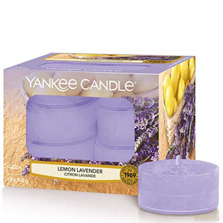 Yankee Candle Aromatic tea candles Lemon Lavender 12 x 9.8 g
