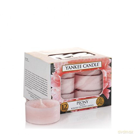 Yankee Candle Aromatic tea candles Peony 12 x 9,8 g