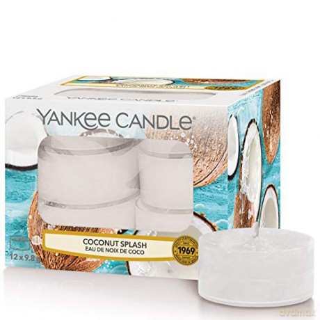 Yankee Candle Aromatic tealights Coconut Splash 12 x 9.8 g