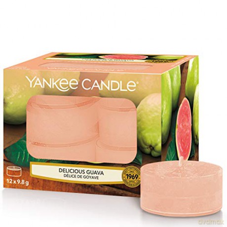 Yankee Candle Aromatic tealights Delicious Guava 12 x 9.8 g