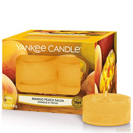 Yankee Candle Aromatic tealights Mango Peach Salsa 12 x 9.8 g