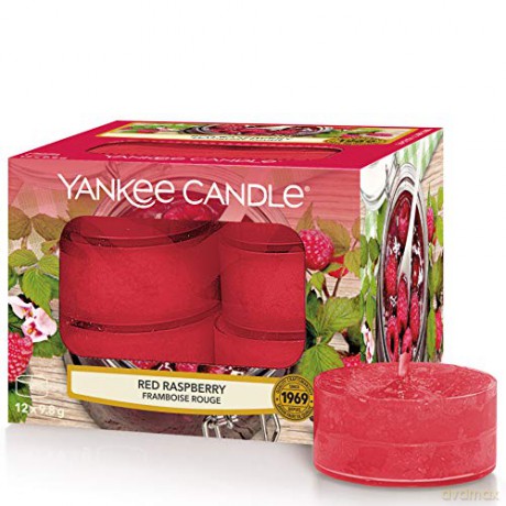 Yankee Candle Aromatic tealights Red Raspberry 12 x 9.8 g