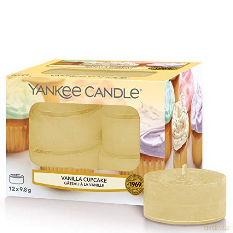 Yankee Candle Aromatic tealights Vanilla Cupcake 12 x 9.8 g