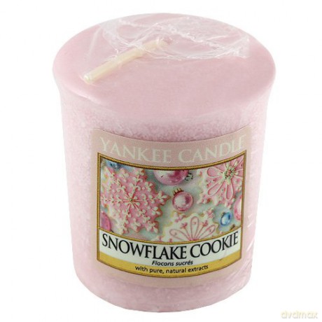 Yankee Candle Aromatic votive candle Snowflake Cookie 49 g