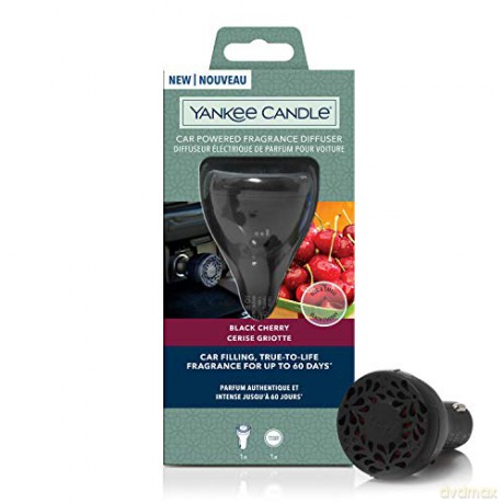 Yankee Candle Car Cigarette Lighter Diffuser Car Powered Black Cherry 1 pc