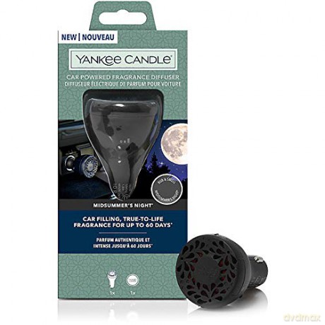 Yankee Candle Car Cigarette Lighter Diffuser Car Powered Midsummer`s Night 1 pc