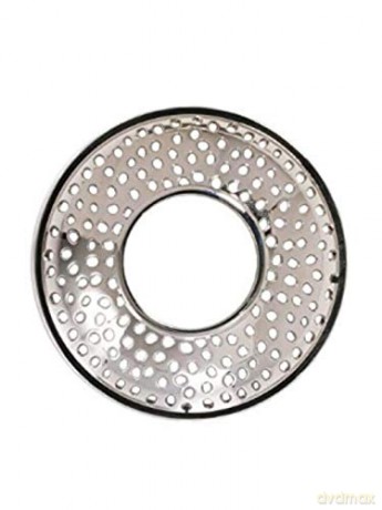 Yankee Candle Decorative Kensington Silver Metal Ring for Large and Medium Scented Candle 1 p