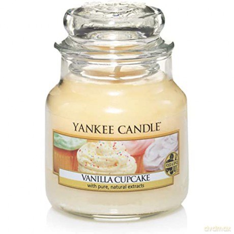 Yankee Candle Fragrant Candle Classic small Vanilla Cupcake 104 g