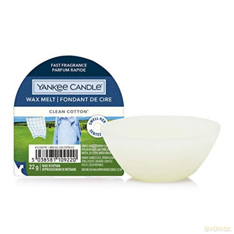 Yankee Candle Fragrant Wax to Aromalamp Clean Cotton 22 g