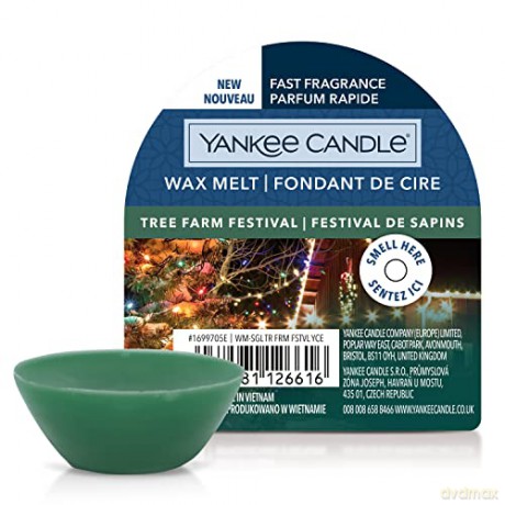 Yankee Candle Fragrant wax Tree Farm Festival (New Wax Melt) 22 g