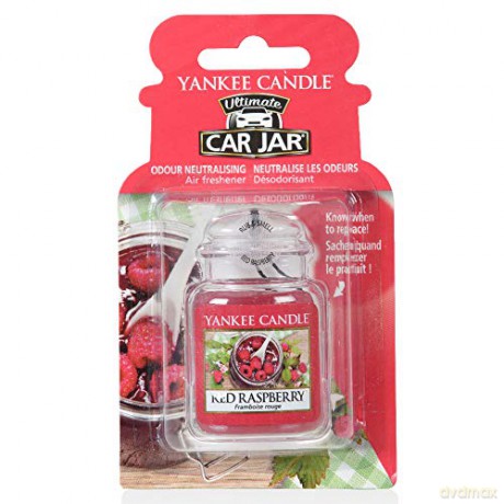 Yankee Candle Luxury car tag Red Raspberry 1 pcs