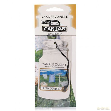 Yankee Candle Paper car tag Clean Cotton 1 pc