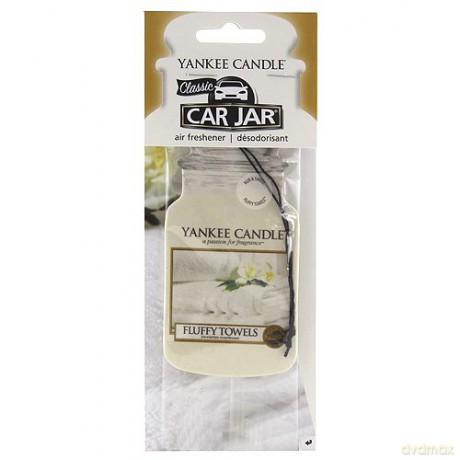 Yankee Candle Paper car tag Fluffy Towels 1 pc
