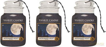 Yankee Candle Paper car tag Midsummer´s Night 3 pcs