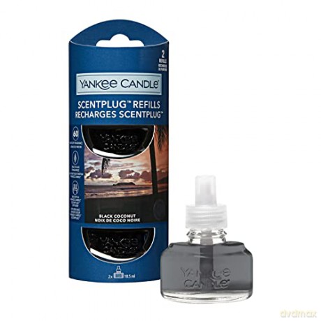 Yankee Candle Replacement cartridge for electric diffuser Black Coconut 2 x 18.5 ml