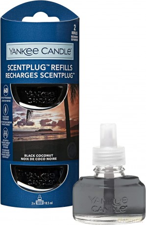 Yankee Candle Replacement cartridge for electric diffuser Black Coconut 2 x 18.5 ml