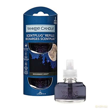 Yankee Candle Replacement refill for electric diffuser Organic Kit Midsummer Night 2 x 18.5 ml
