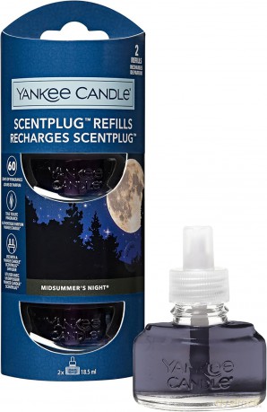 Yankee Candle Replacement refill for electric diffuser Organic Kit Midsummer Night 2 x 18.5 ml