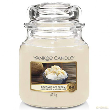 Yankee Candle Scented candle Classic medium Coconut Rice Cream 411 g