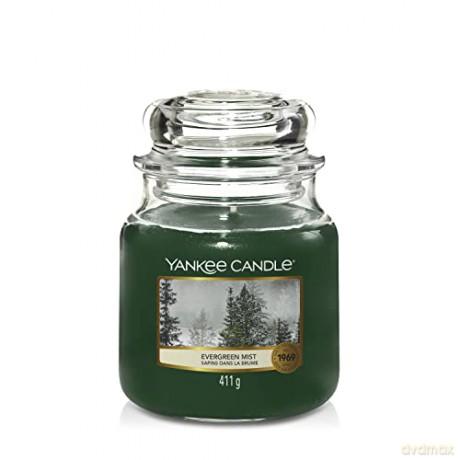 Yankee Candle Scented candle Classic medium Evergreen Mist 411 g