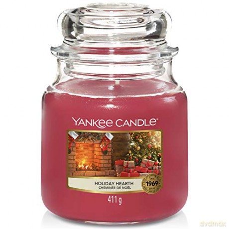 Yankee Candle Scented candle Classic medium Holiday Hearth 411 g