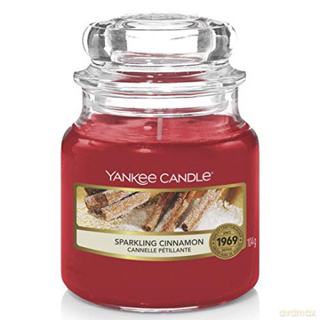 Yankee Candle Scented Candle Classic small Sparkling Cinnamon 104 g