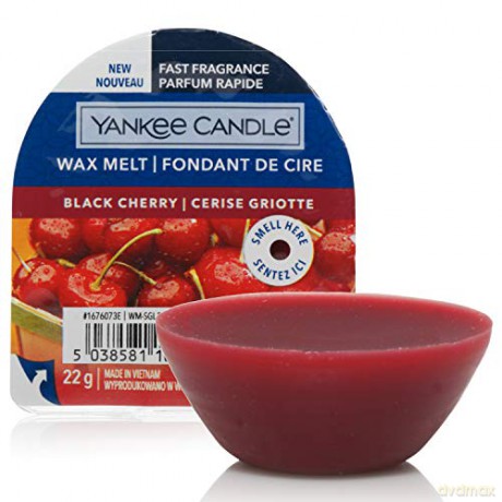 Yankee Candle Scented wax for aroma lamp (Black Cherry) 22 g