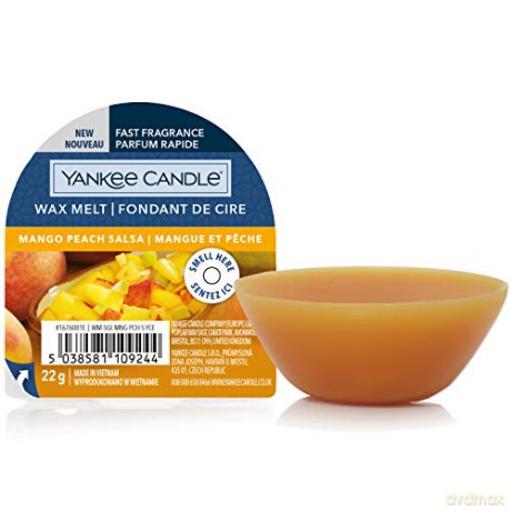 Yankee Candle Scented wax Mango Peach Salsa (New Wax Melt) 22 g