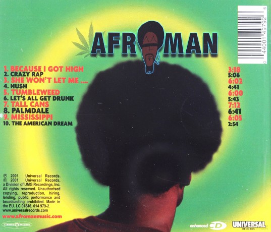 Afroman: The Good Times [CD]