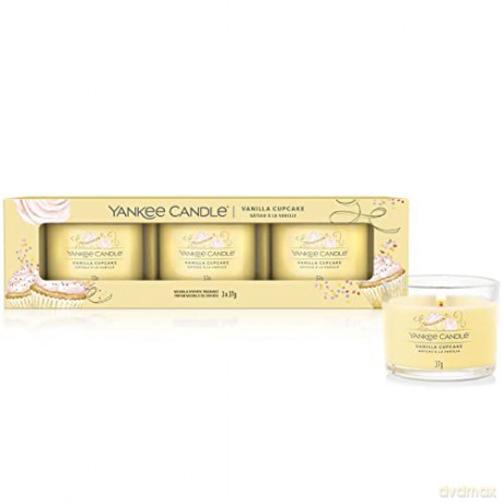 Yankee Candle Votive candle in glass Vanilla Cupcake 37 g