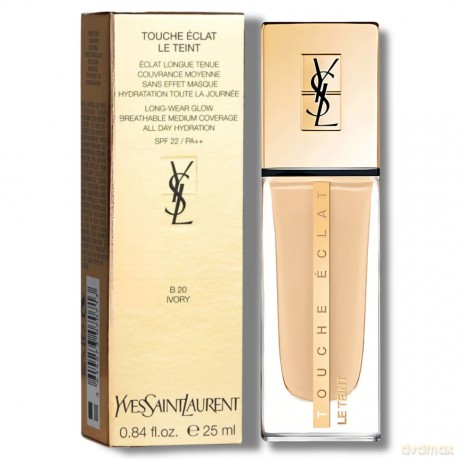 Yves Saint Laurent Touche liquid liquid Teint SPF 22 (Foundation) 25 ml - Shade: B20 - Ivory