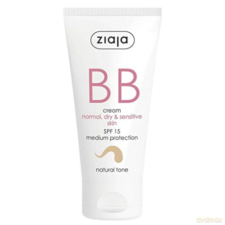 Ziaja BB cream for normal, dry, sensitive skin tone natural SPF15 50 ml